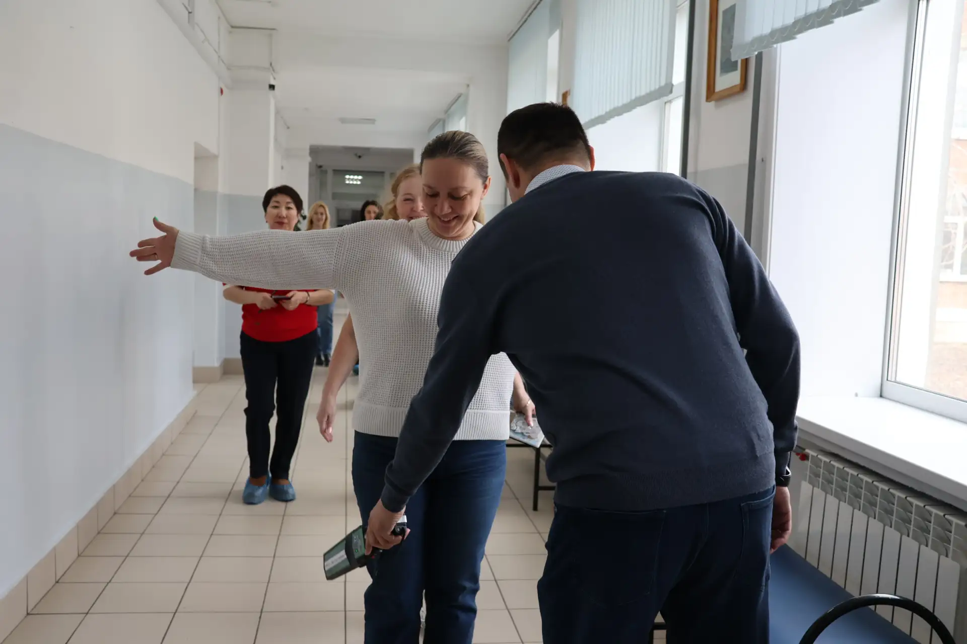 🤝 «Сдаем вместе»: мамы и папы гимназии оказались на месте выпускников  25 апреля в нашей гимназии пр