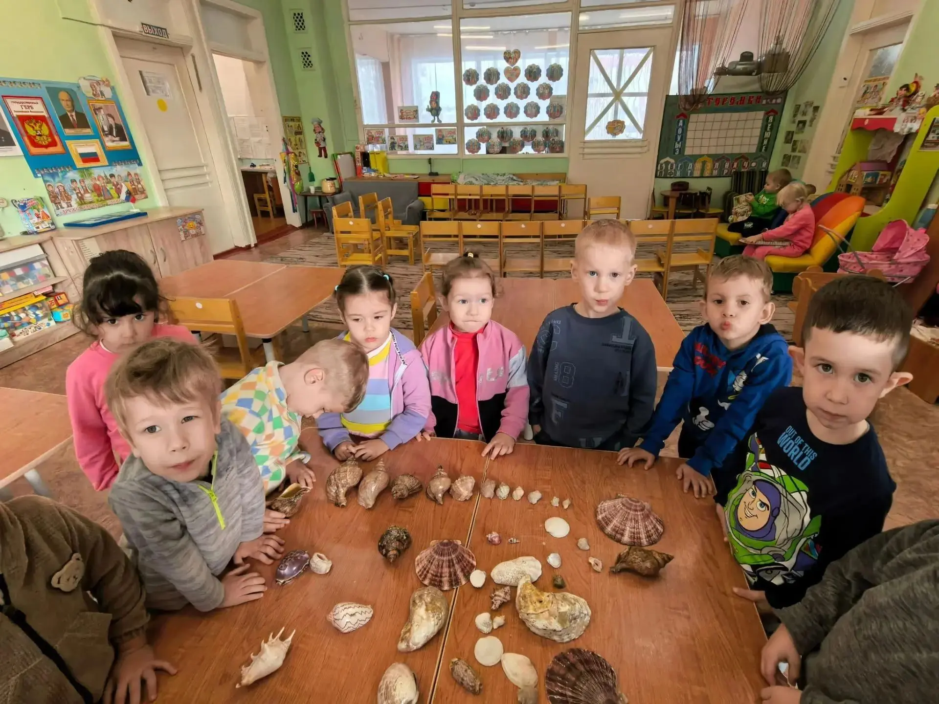 Знакомство с морскими обитателями
