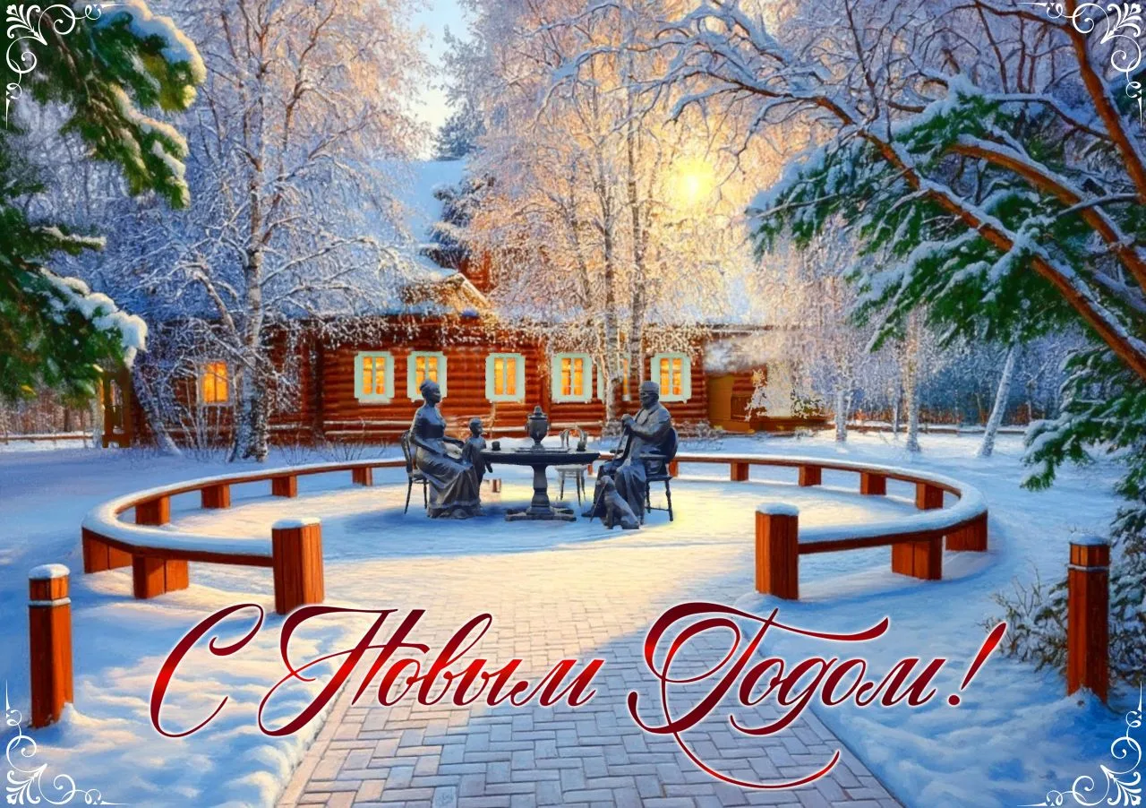 ❗❗❗Музей-заповедник писателя С.Т.Аксакова поздравляет всех с наступающим Новым 2026 год...