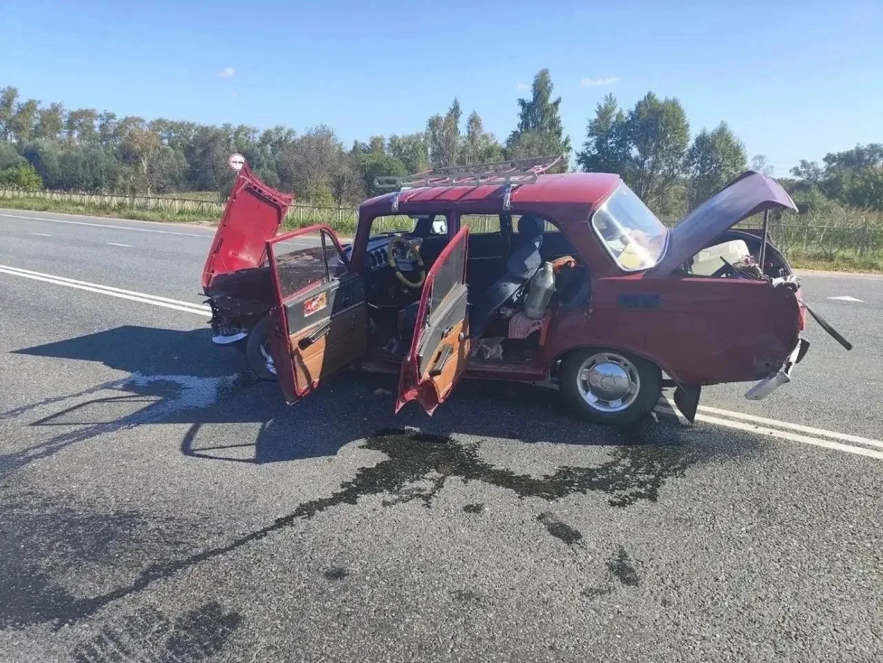 Ребенок пострадал в ДТП с Москвичом в Сасовском районе.