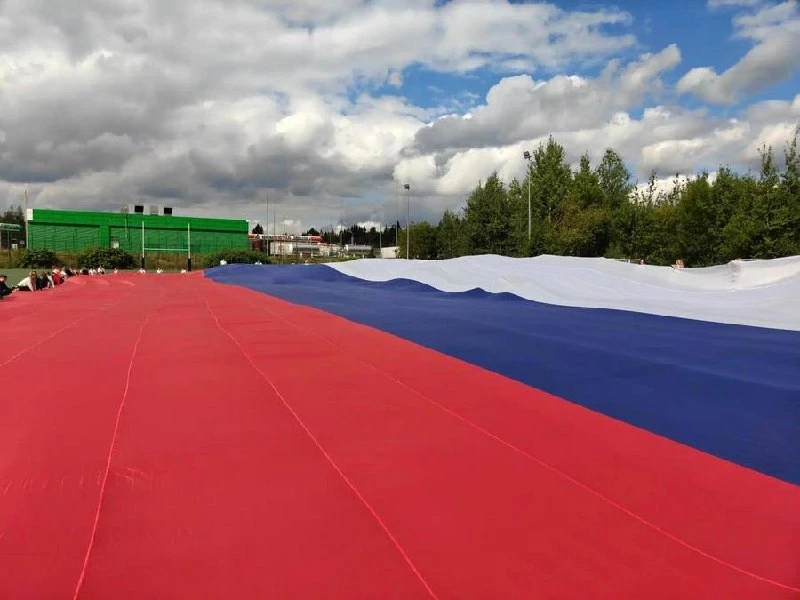 🇷🇺 В Зеленограде прошёл флешмоб ко Дню государственного флага