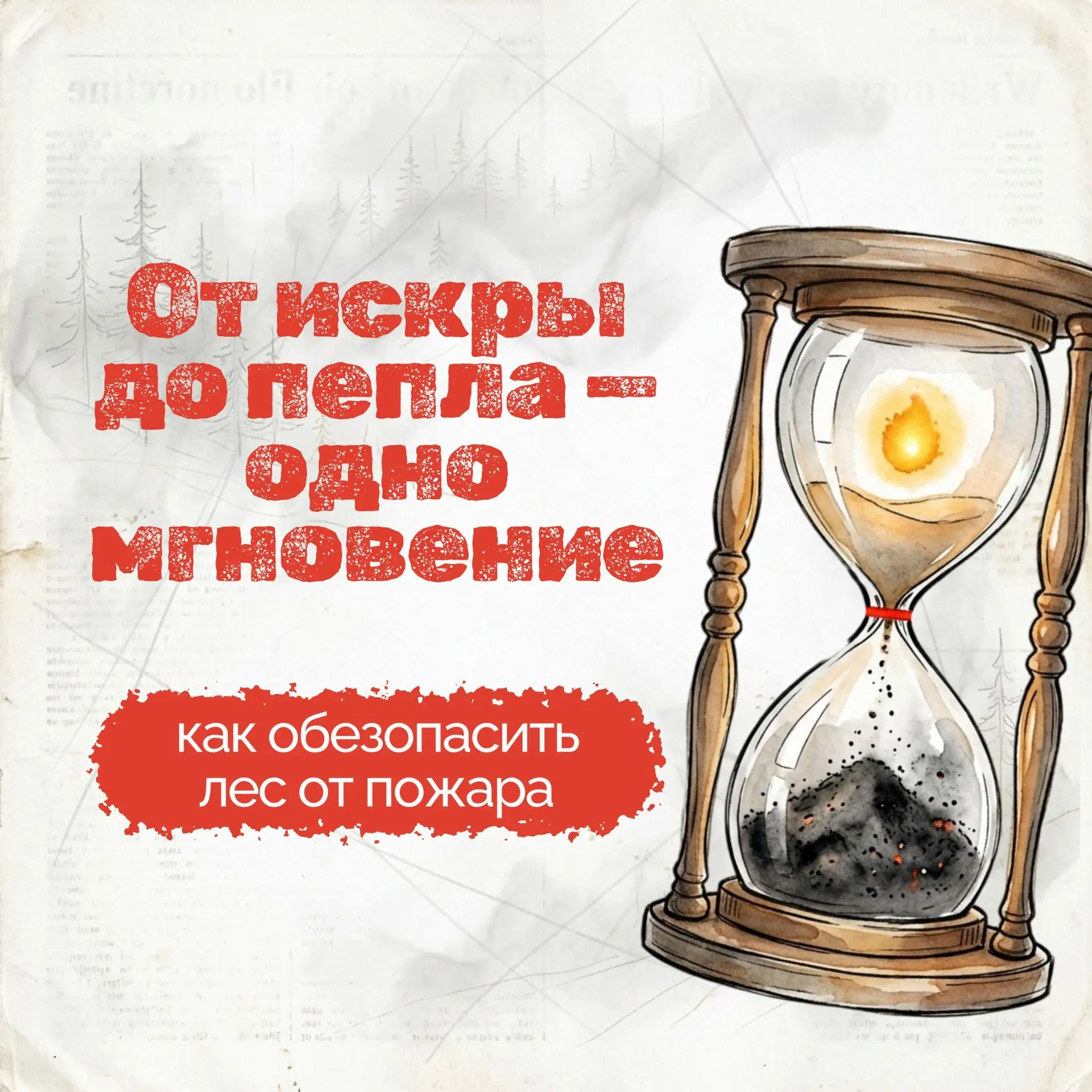 От искры до пепла — одно мгновение. Как обезопасить лес от пожара ❗️🔥

🎆 Представьте: вы сидите у 