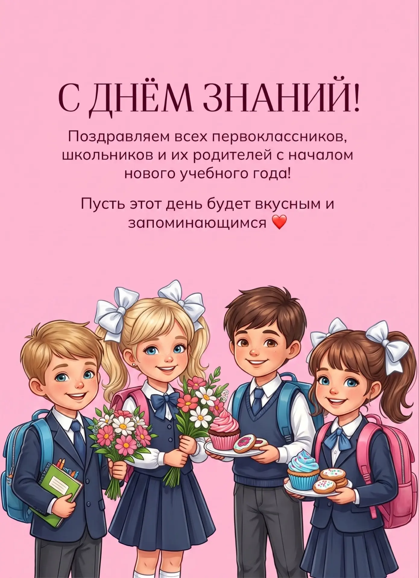 С Днём знаний! 🎒