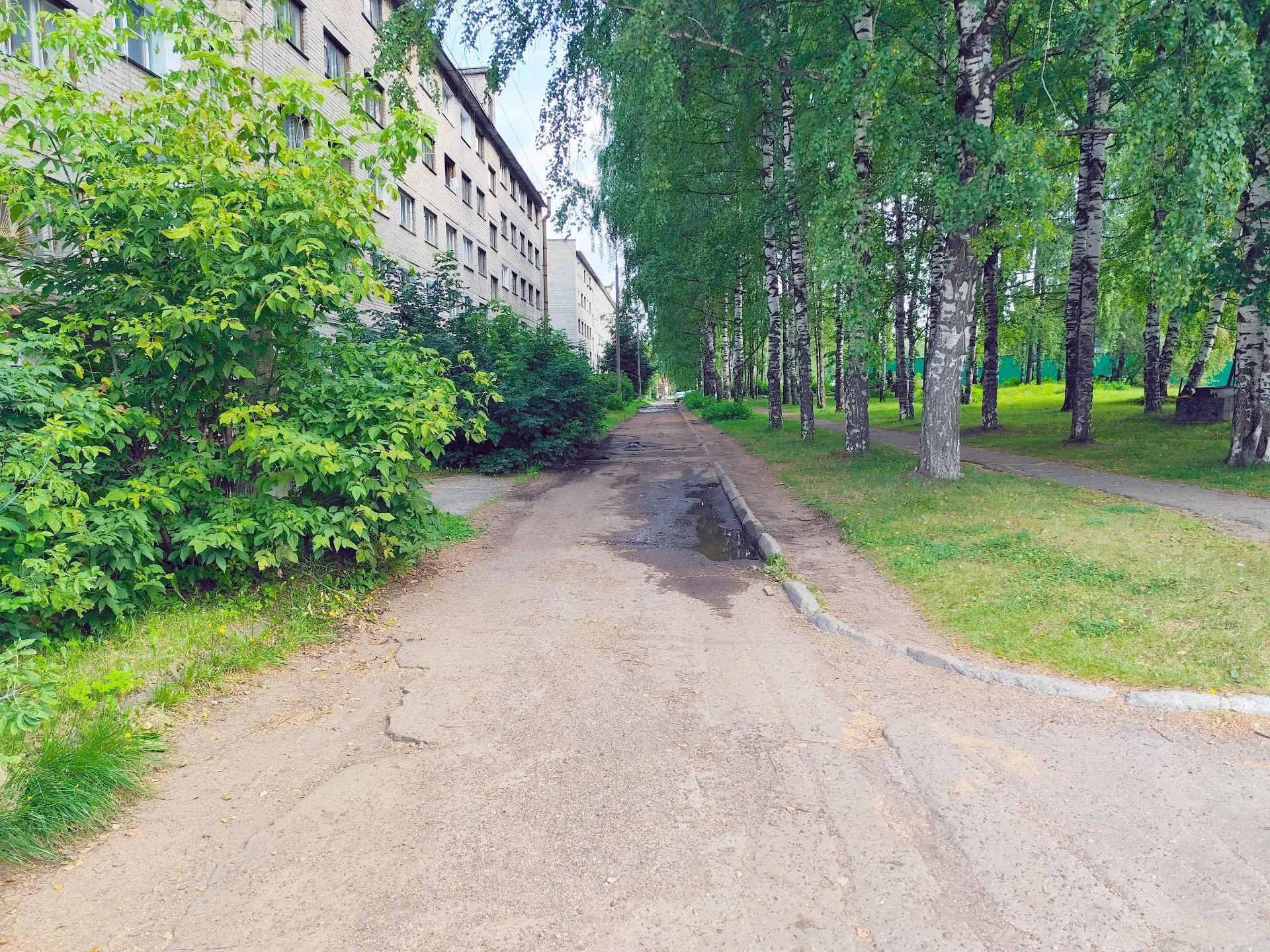 В Кирово-Чепецке начался ремонт Спортивной улицы