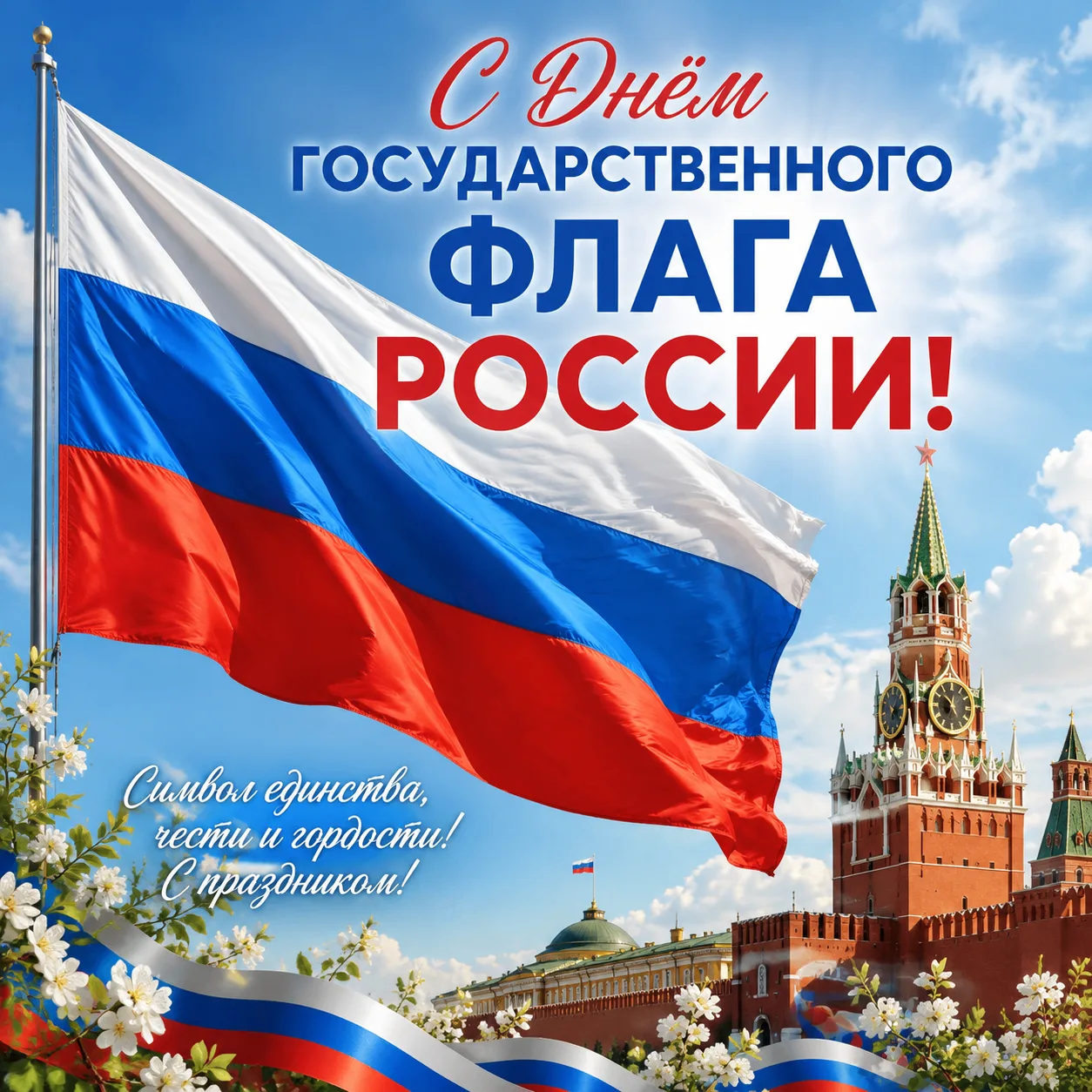 С Днем Государственного флага России!