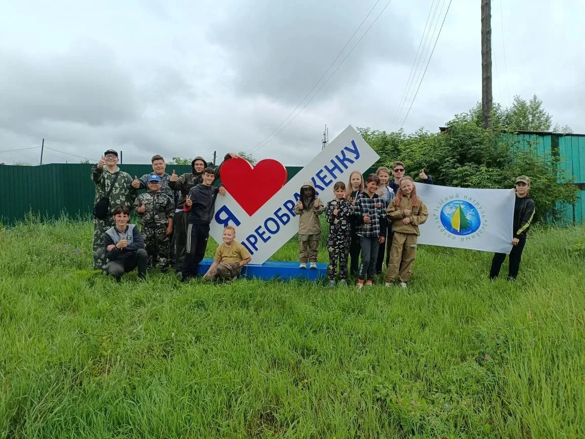 🎈🎈🎈Заключительный день в школьном лесничестве "Зелёный патруль" начался с спортивно-развлекательн