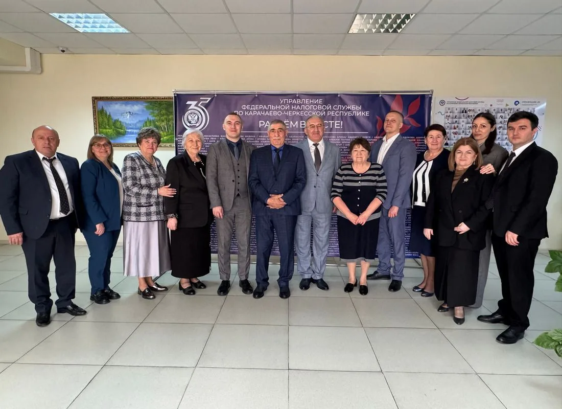 📍Состоялась встреча с ветеранами налоговой службы