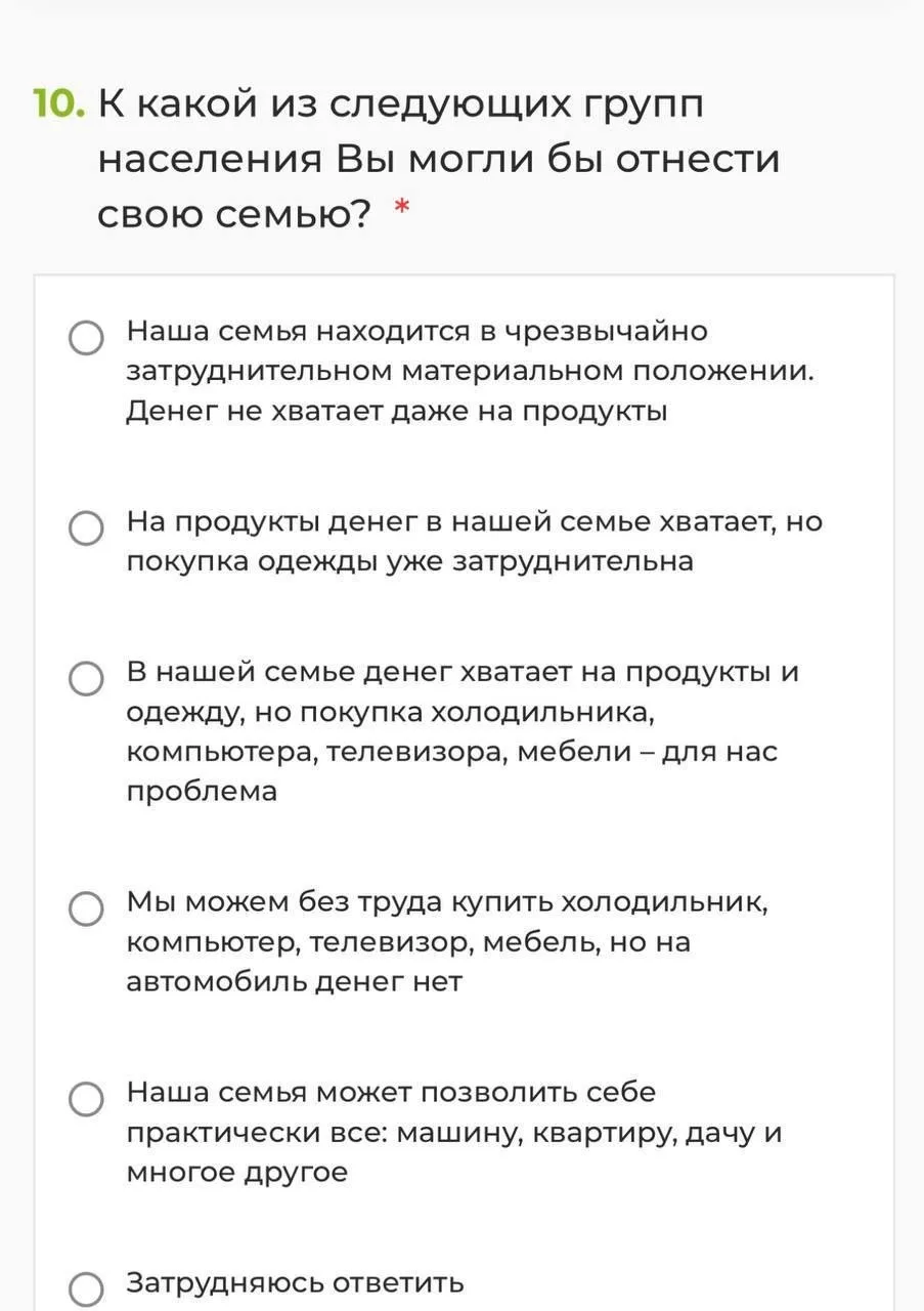 Тест о цифровых привычках начали массово отправлять ученикам школ и колледжей.  В анкете есть вопрос