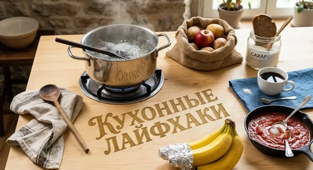 ЛАЙФХАКИ ДЛЯ КУХНИ
