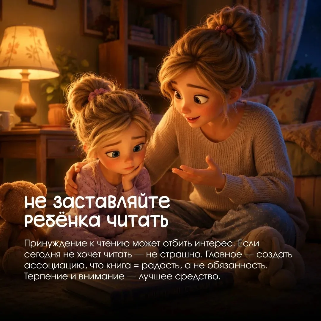 Как приучить ребёнка читать? 📚

Сразу полюбить чтение получается не у всех. Но и любовь к книгам мо