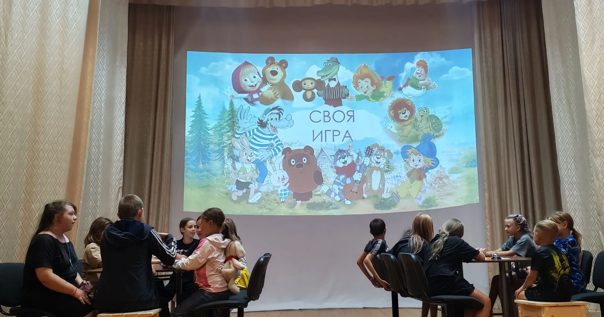 В Доме культуры «Липовский» — праздник для всех поклонников мультфильмов! 
30 июля состоялась виктор