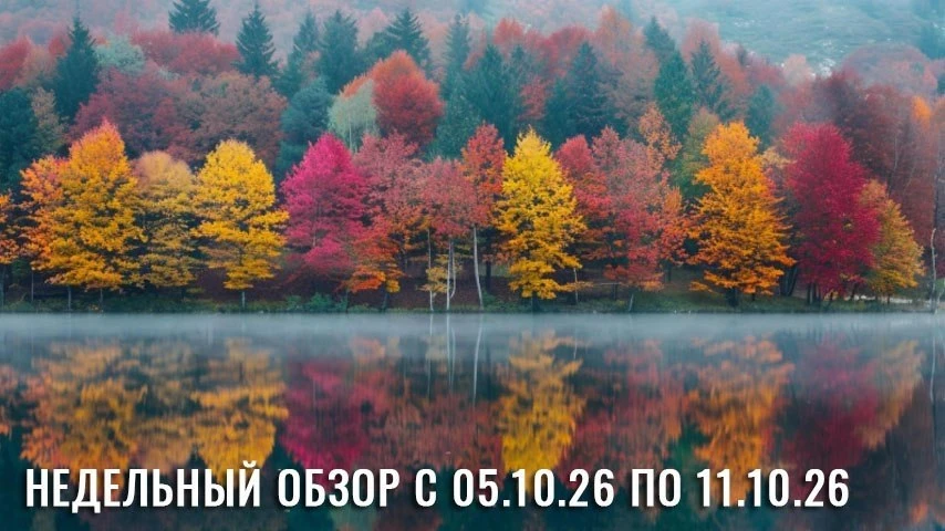 Друзья, прогноз на неделю.