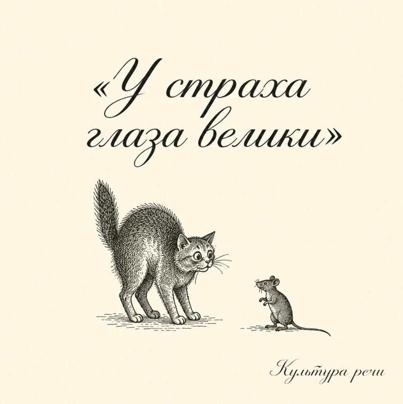 У страха глаза велики