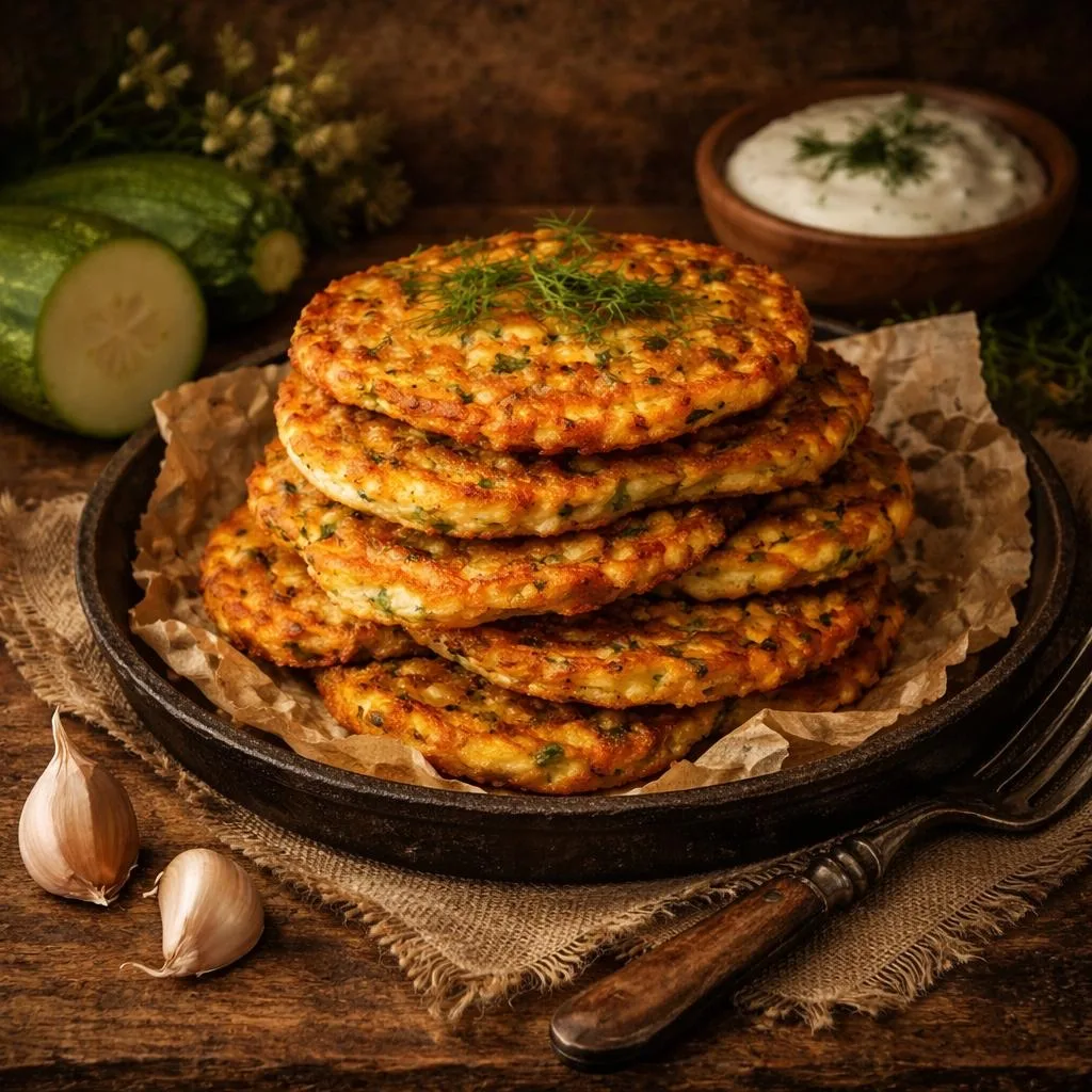 🥒 Оладьи из кабачков