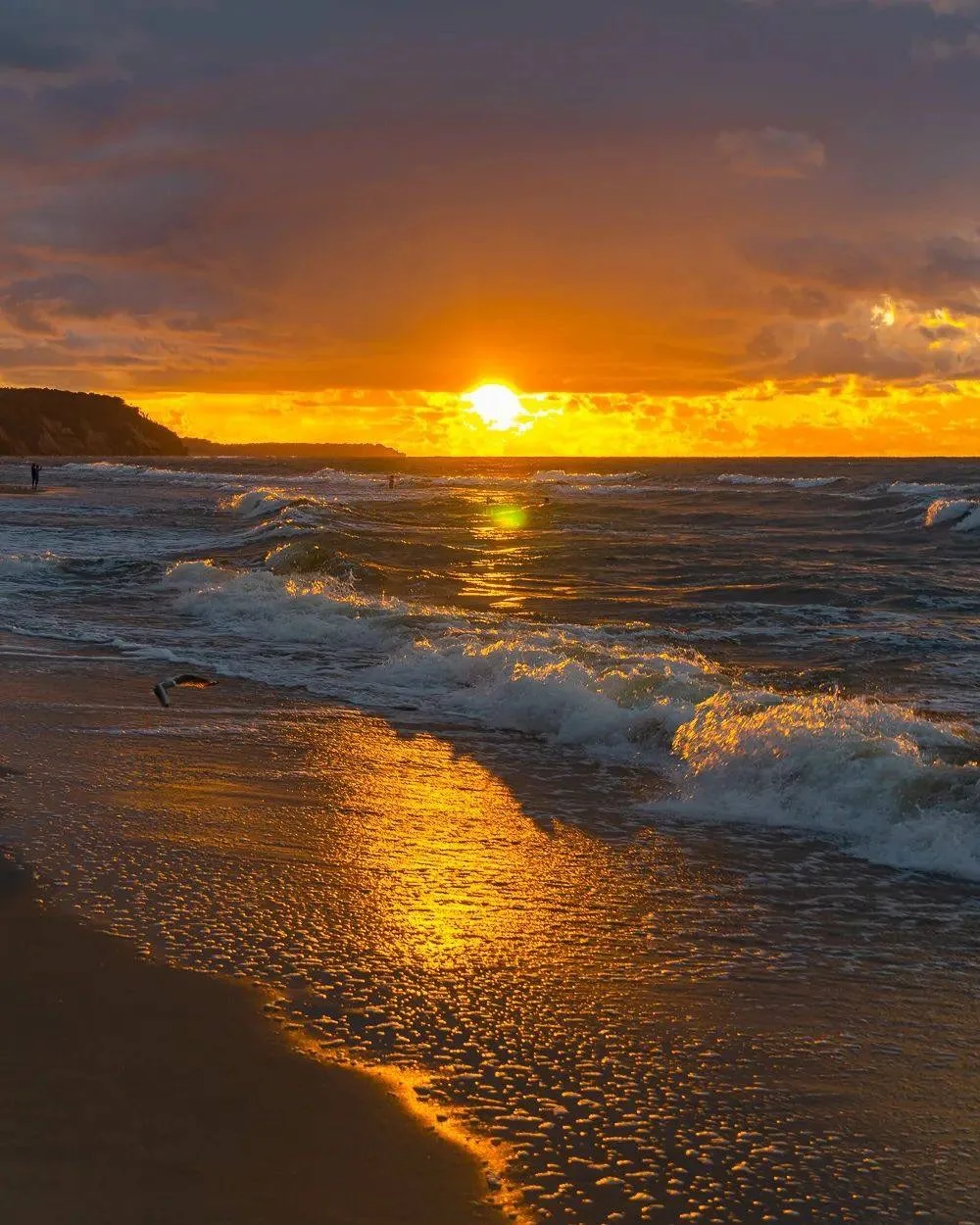 Закат на Балтийском море 🌅🌊