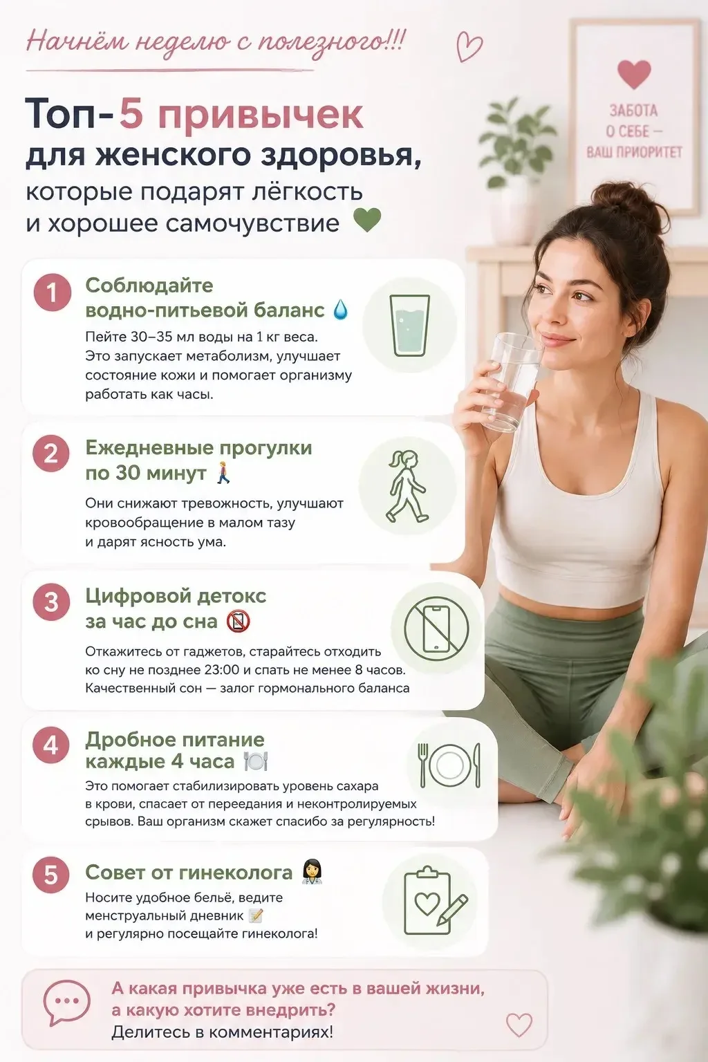 Начнём неделю с полезного!!!