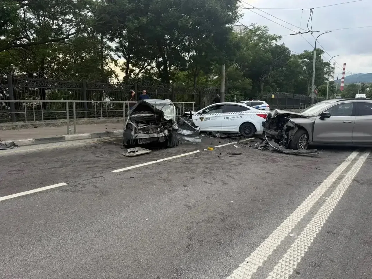 🚘 Выезд на полосу встречного движения привел к дорожно- транспортному происшествию с летальным исхо
