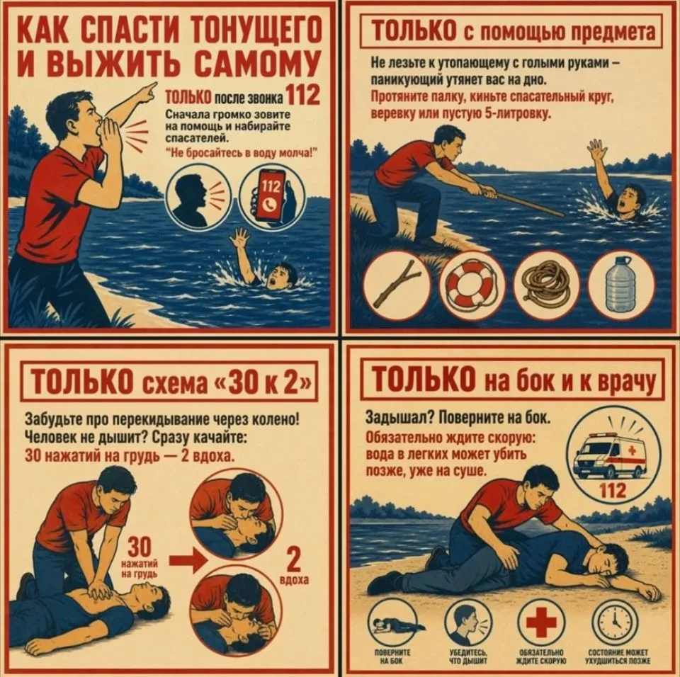 Плавание в водоёмах Петербурга — популярное занятие среди горожан. Но течение, глубина, судороги или