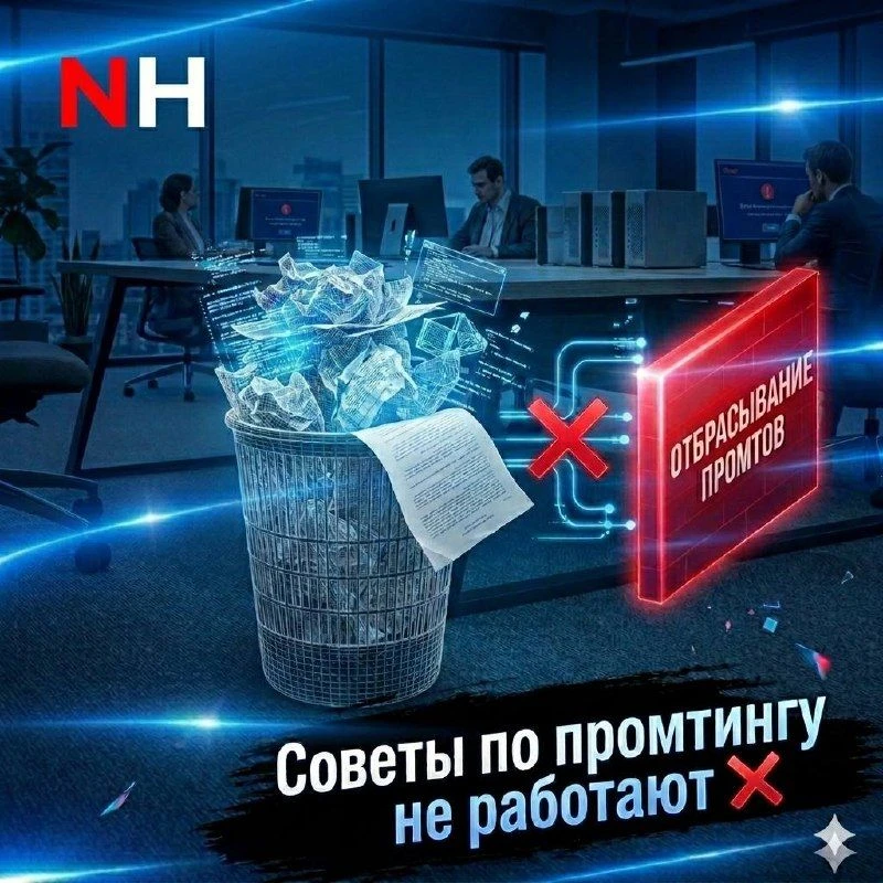 ⚡️ Советы по «идеальным промптам для ИИ» не работают