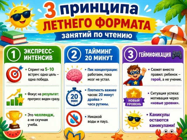 🌴 КАК ПРОВОДИТЬ УРОКИ ЧТЕНИЯ ЛЕТОМ, не теряя учеников?