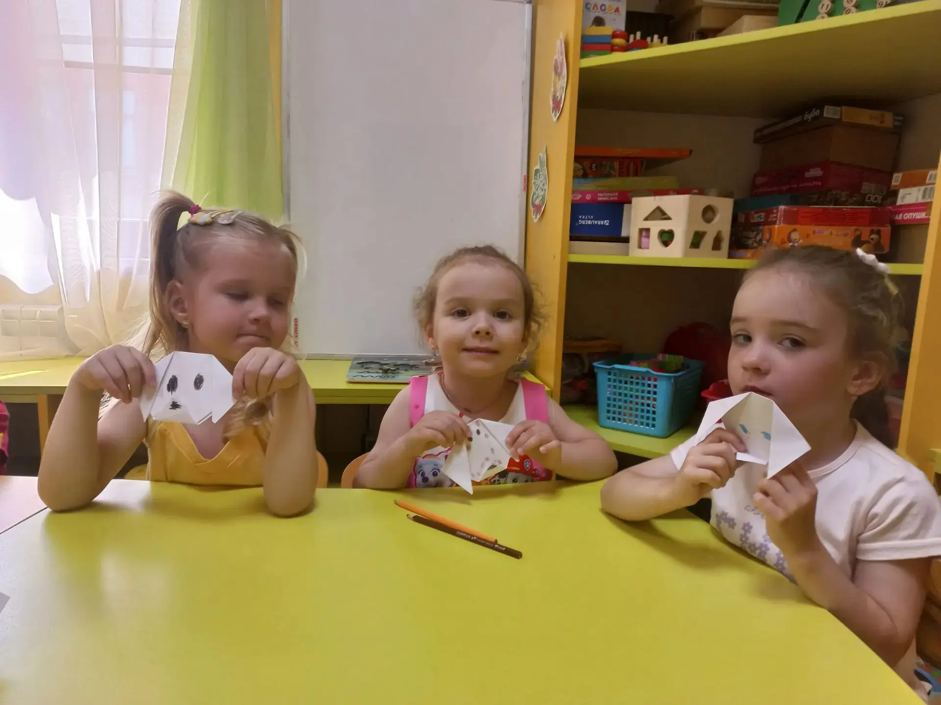 #дошкольноеобразование_мбдоу4_улыбка.
Ребята из группы "Почемучки " учились делать щенка в технике о