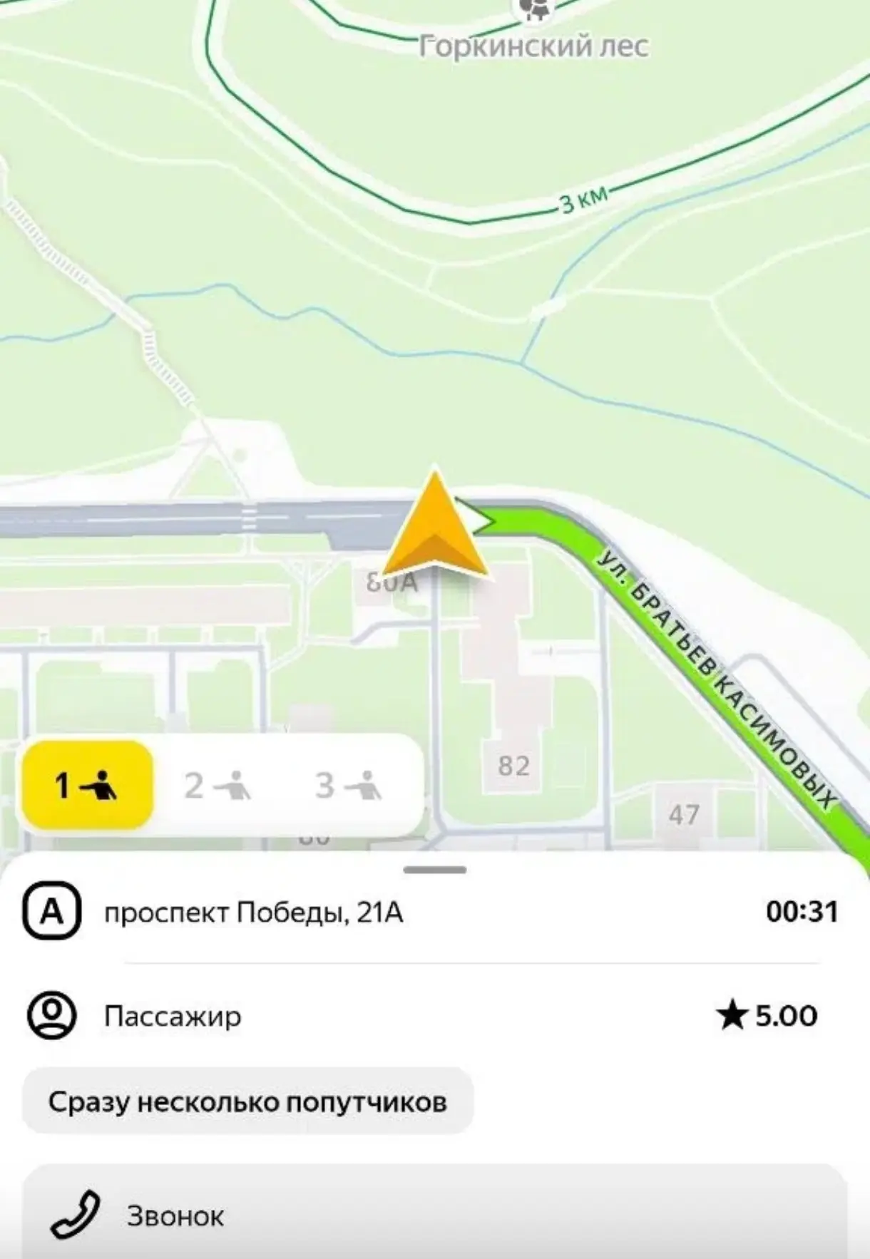 Уже 3 попутчика 😱