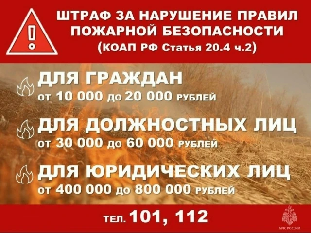 ❗️ ГУ МЧС России по Курской области предупреждает