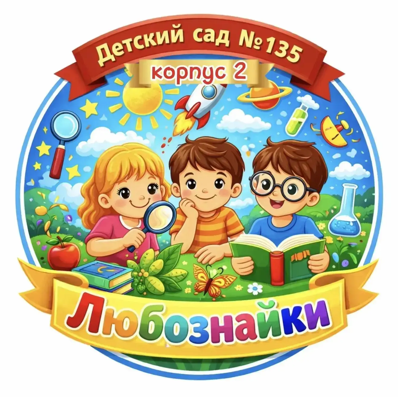 В "День полевых цветов" "Любознайки" выполнили аппликацию из цветной бумаги "Василек". Василек - это