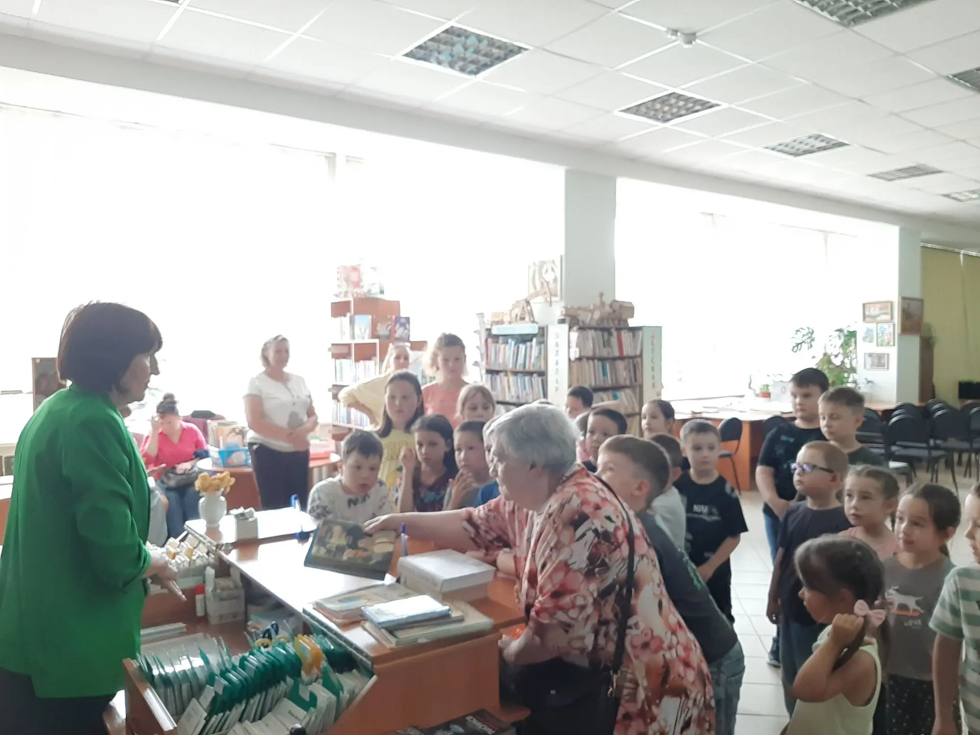 19 июня в городской модельной библиотеке №4 для воспитанников детского развивающего центра «Умничка»