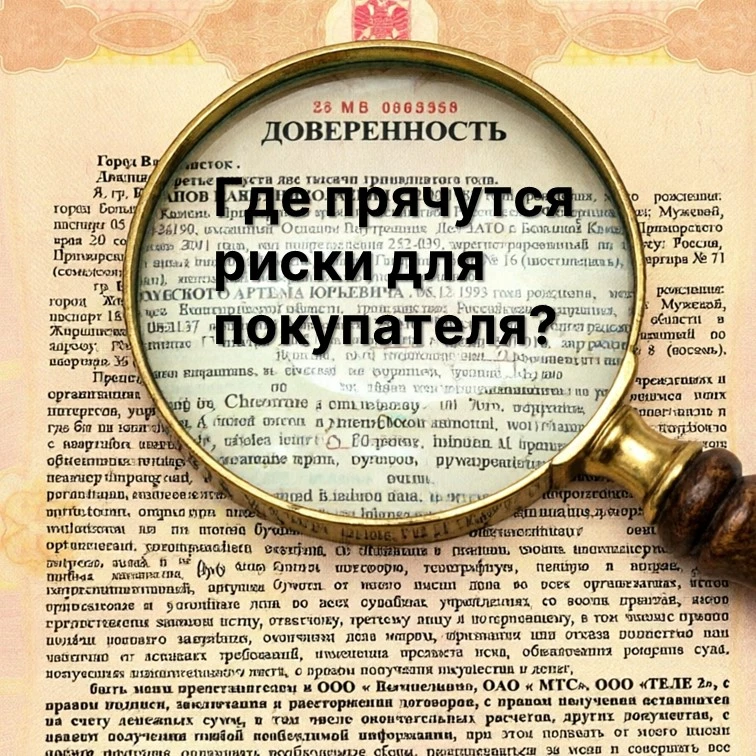 Доверенность - где прячутся риски для покупателя квартиры?