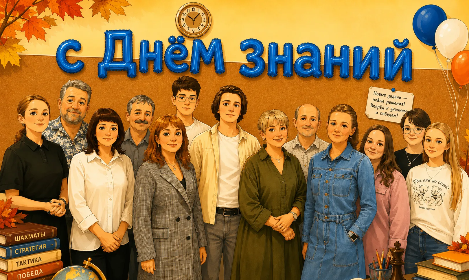 📚♟️ С Днём знаний!