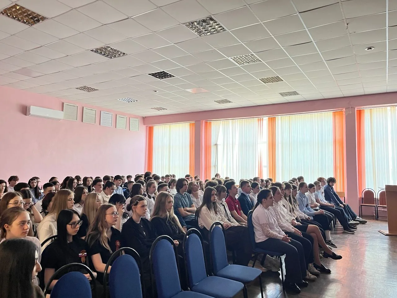📝Вчера в рамках плана воспитательной работы гимназии и на основании рекомендаций Департамента образо