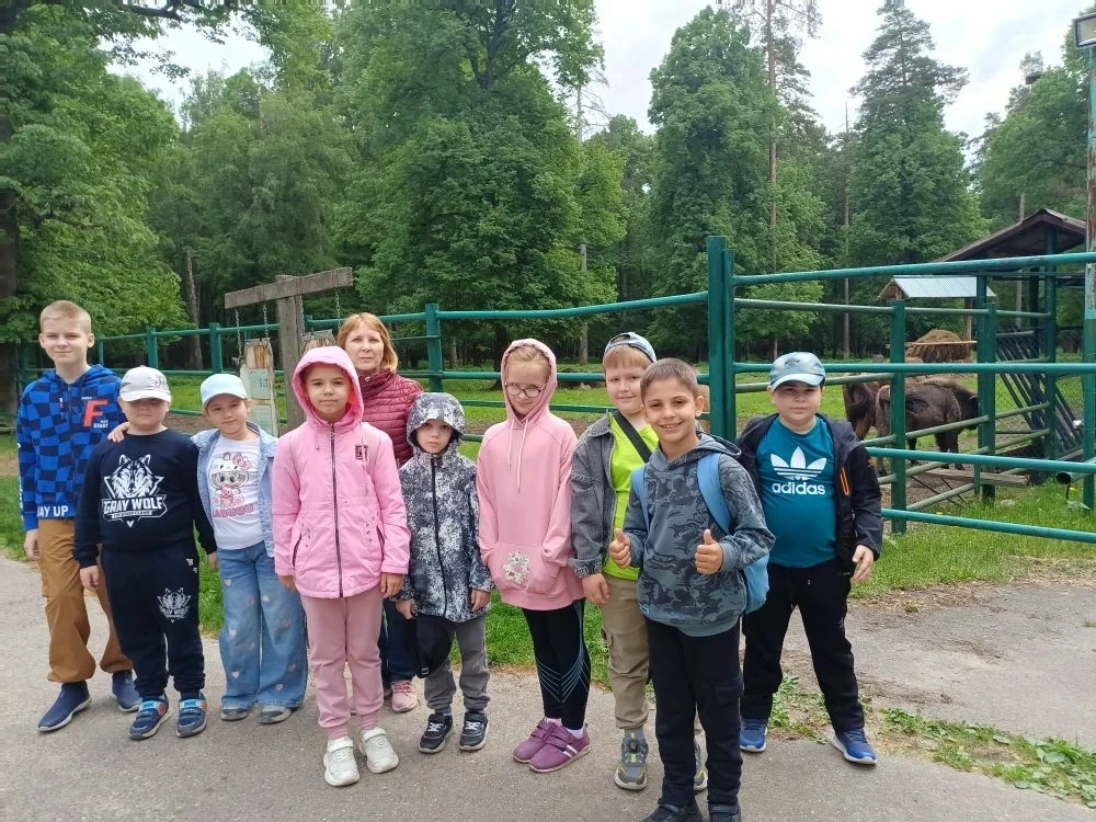 Экскурсия в Приокско-Террасный заповедник  Сегодня 1«В», 1«З» и 1«М» классы побывали в Приокско-Терр