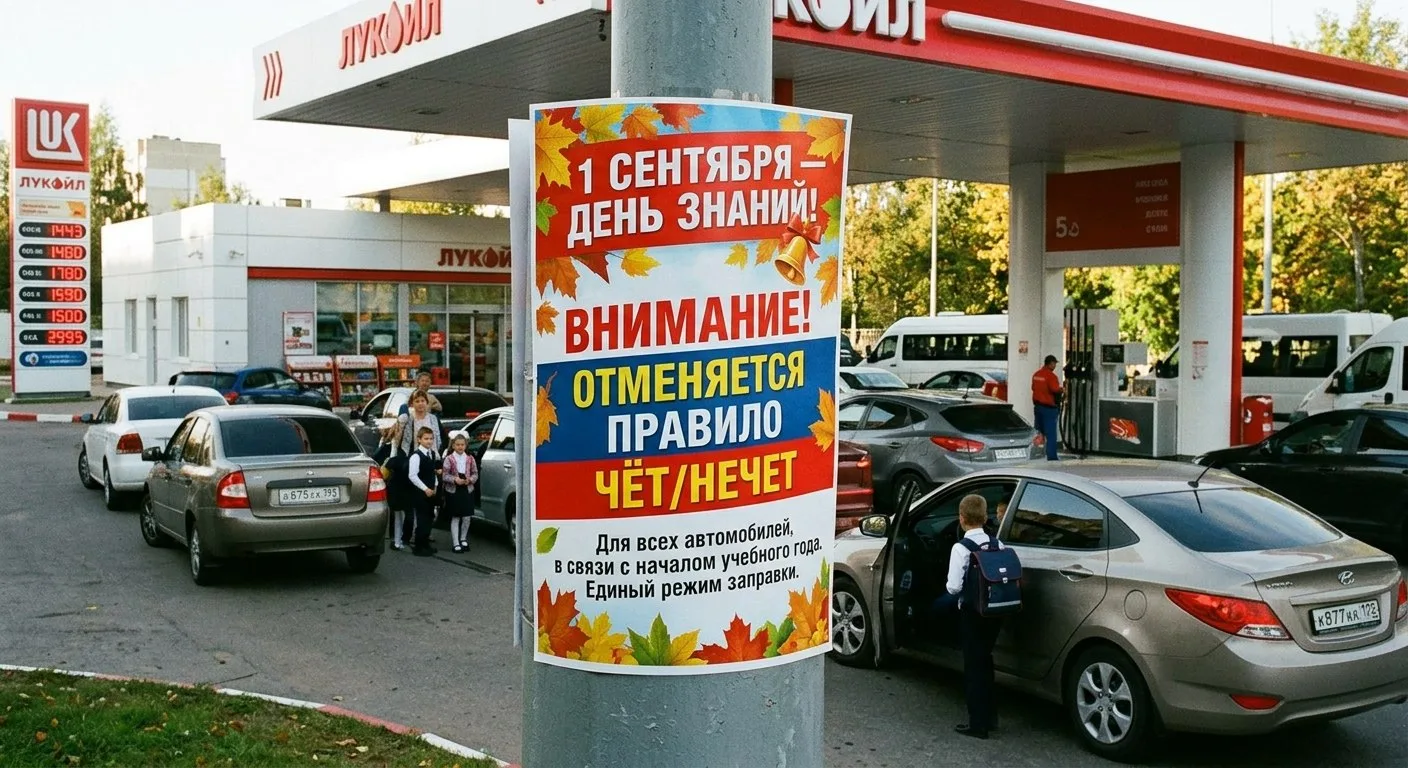 Друзья! Важная новость для бензиновозависимых: завтра в Мордовии правило чёт/нечет не д...