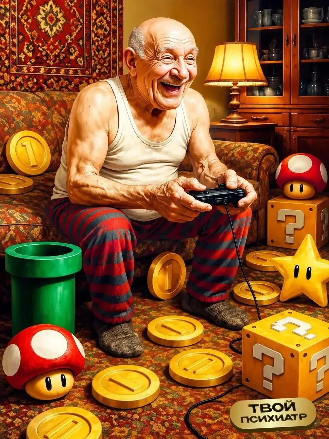 🎮 Super Mario может облегчить симптоматику больных шизофренией

Недавний эксперимент показал, что р