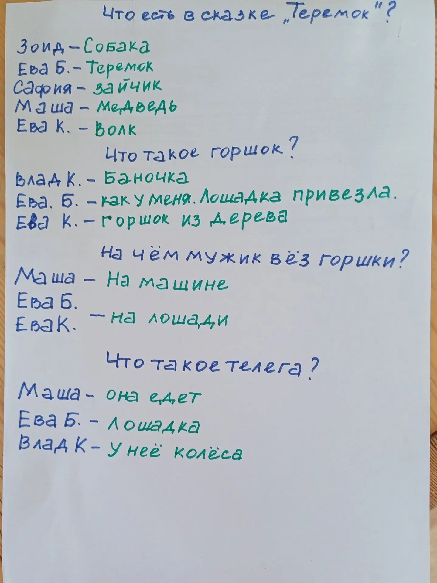 младшая группа "Умка".
