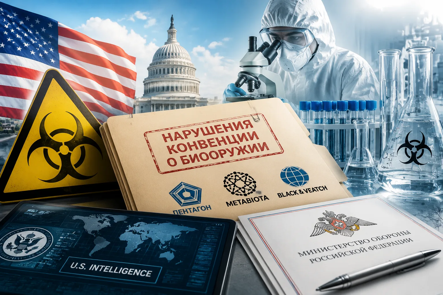 🧬 МО РОССИИ: США ПОДТВЕРДИЛИ НАРУШЕНИЯ КИЕВОМ КОНВЕНЦИИ О БИООРУЖИИ

В Министерстве обороны России 