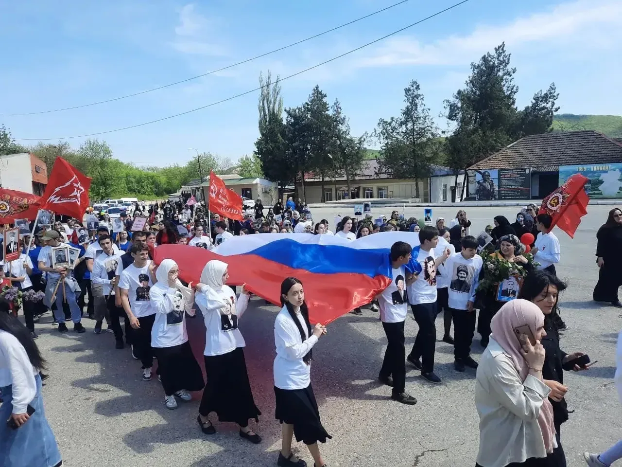 🌍День Победы в Новолакском районе: память, единство, гордость  9 мая Новолакский район масштабно отм