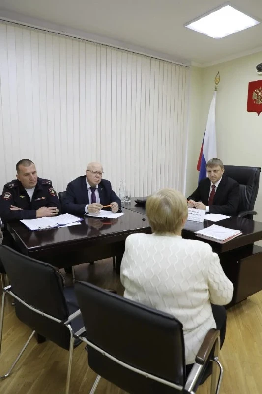 🏛 Министр МВД Мордовии провёл личный приём граждан в Саранске