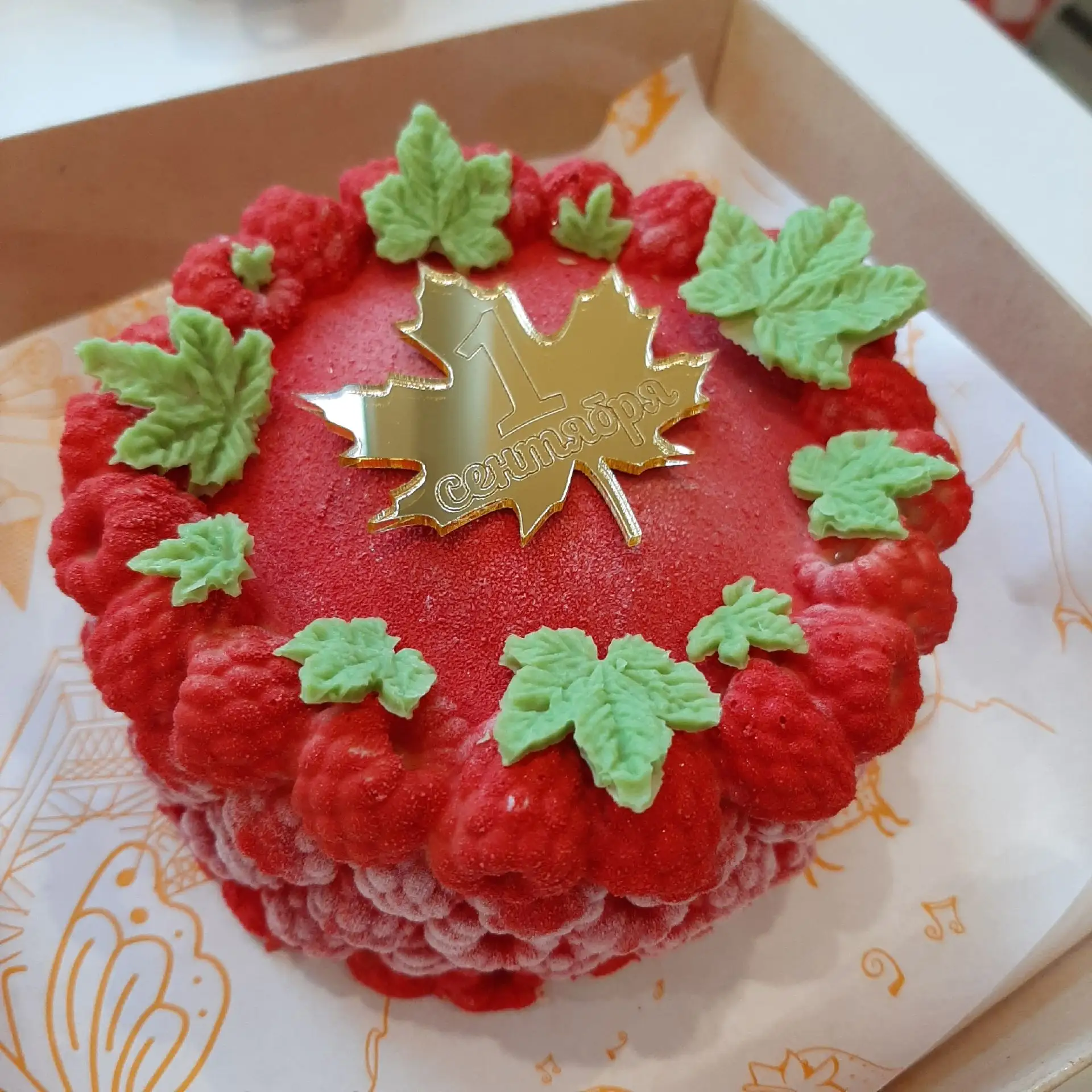 Муссовый бенто-торт - идея для подарка или просто вкусного чаепития на 1 Сентября🎂