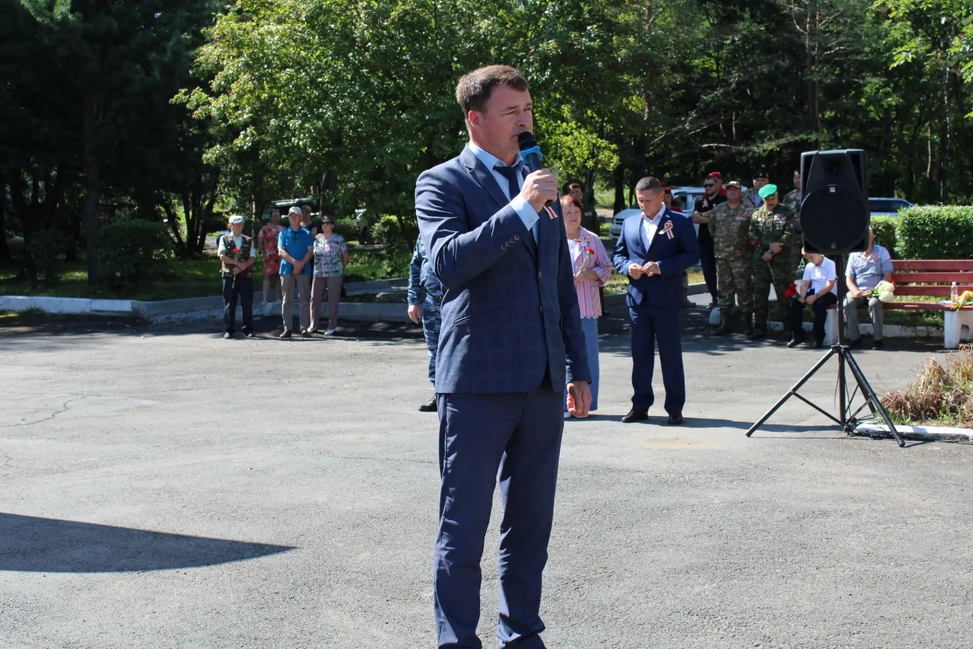 🕊️ В Партизанске отметили годовщину окончания Второй мировой войны