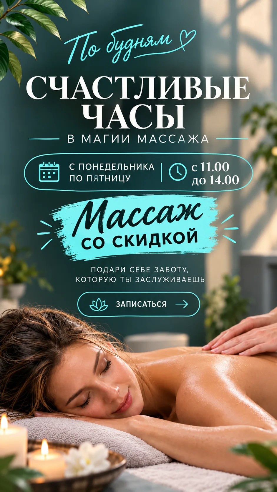 Есть время, когда можно не бежать, не торопиться и наконец-то вспомнить о себе.