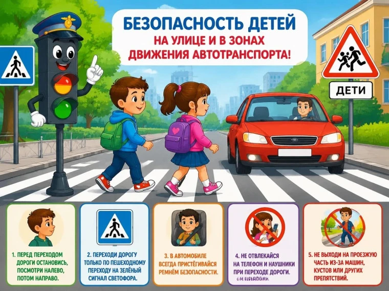 📢ВСЕРОССИЙСКАЯ АКЦИЯ «БЕЗОПАСНОСТЬ ДЕТСТВА-2026»
