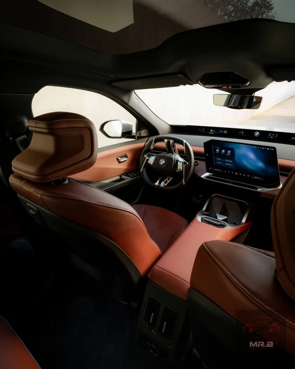 🖥 Новый BMW iX3 показали изнутри