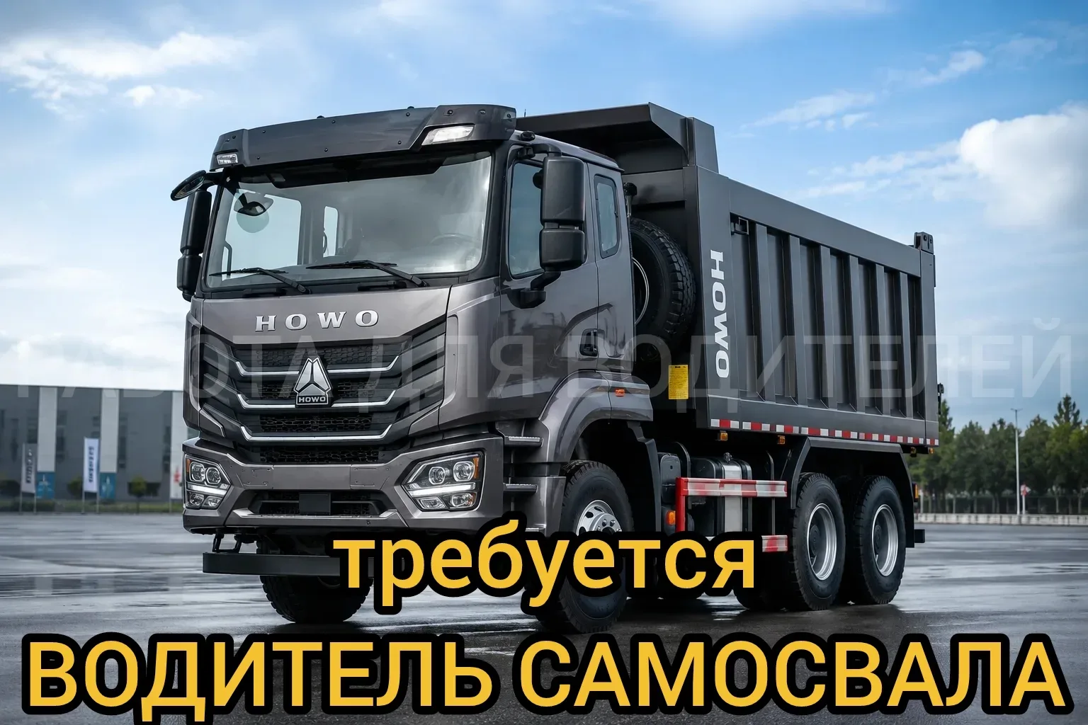 Вакансия ✅ Водитель САМОСВАЛА Москва  👉 Зарплата от 200000руб. на руки за 30 дней вахты, выплачивает