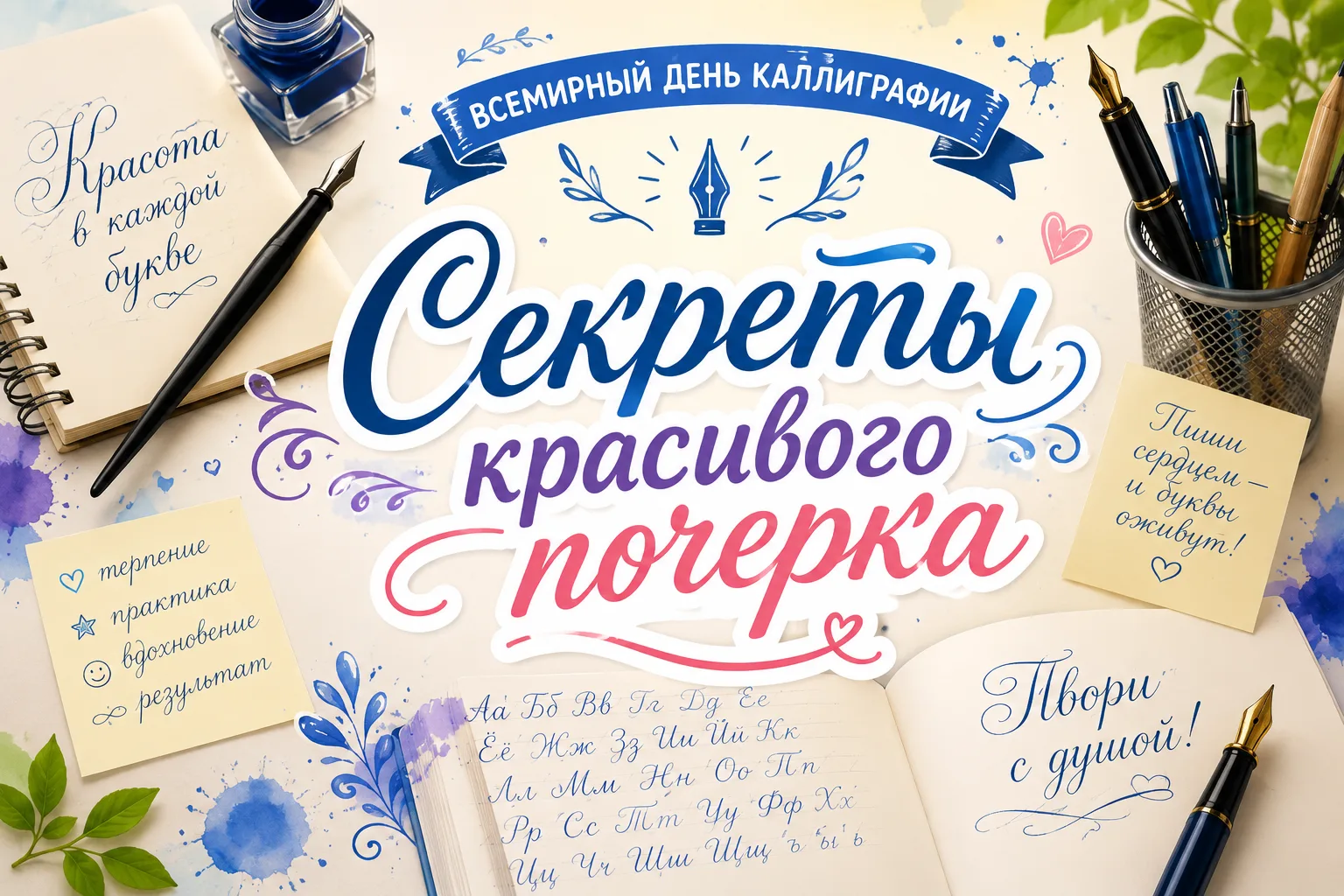 🖊 СЕКРЕТЫ КРАСИВОГО ПОЧЕРКА 📃