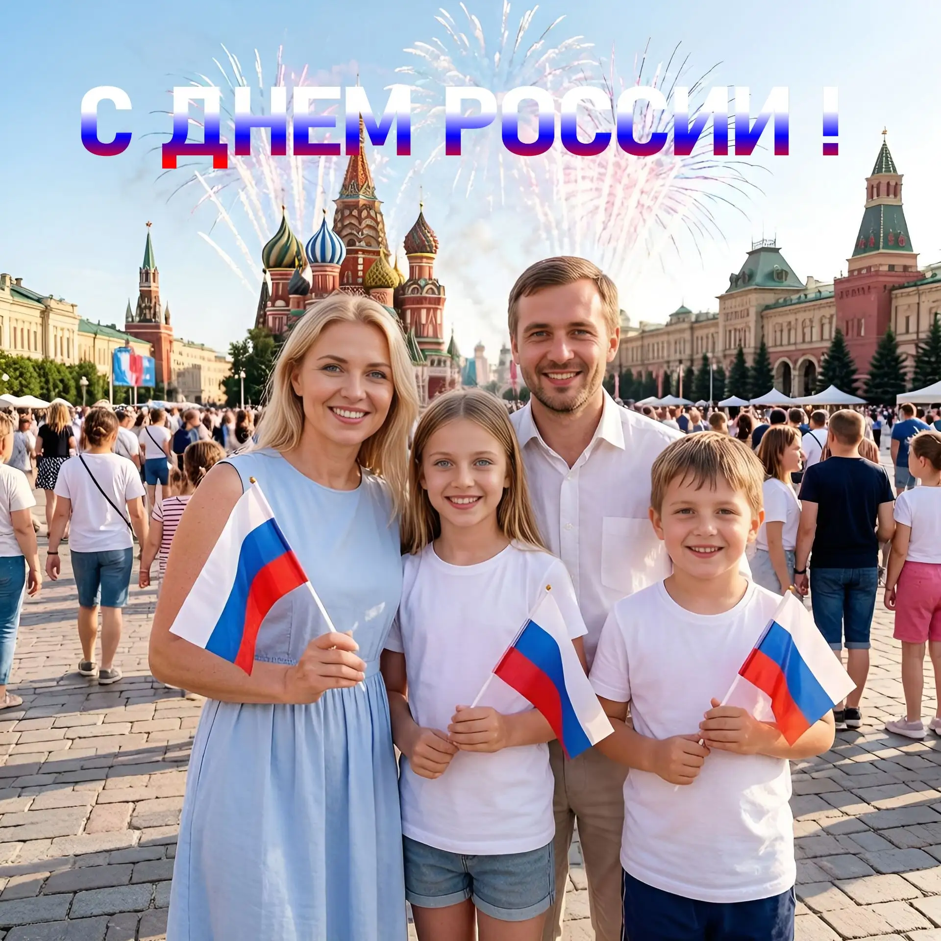 🇷🇺12 июня — День России!
 ✨Сегодня вся страна отмечает один из самых молодых, но уже по-настоящему