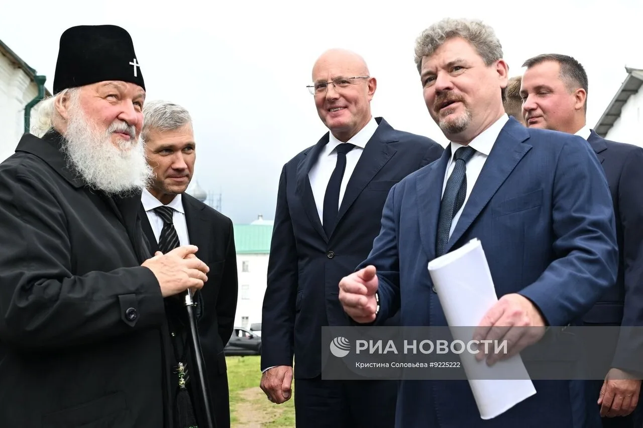 ⚡ Патриарх Кирилл прибыл на Соловки