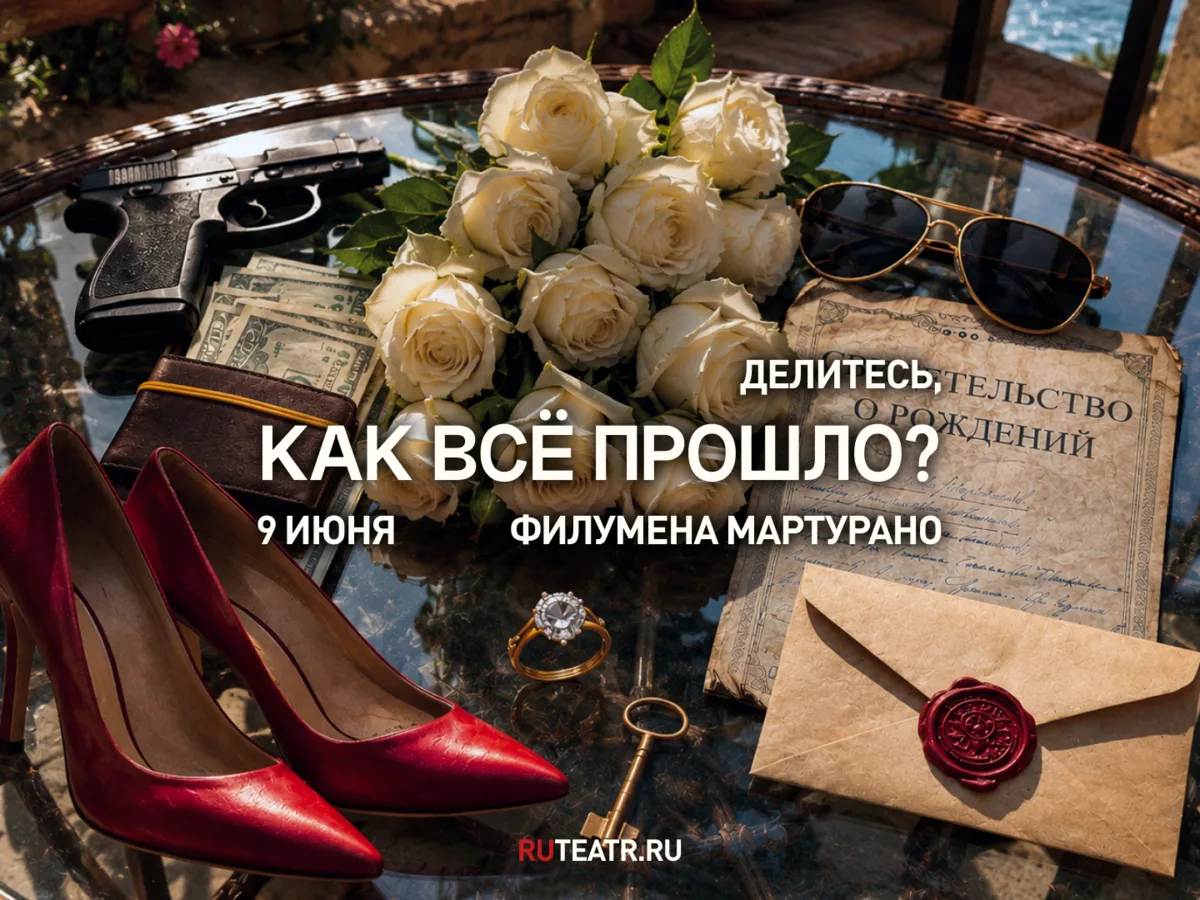 Обязательно расскажите нам насколько вам понравился спектакль «Филумена Мартурано» от Т...