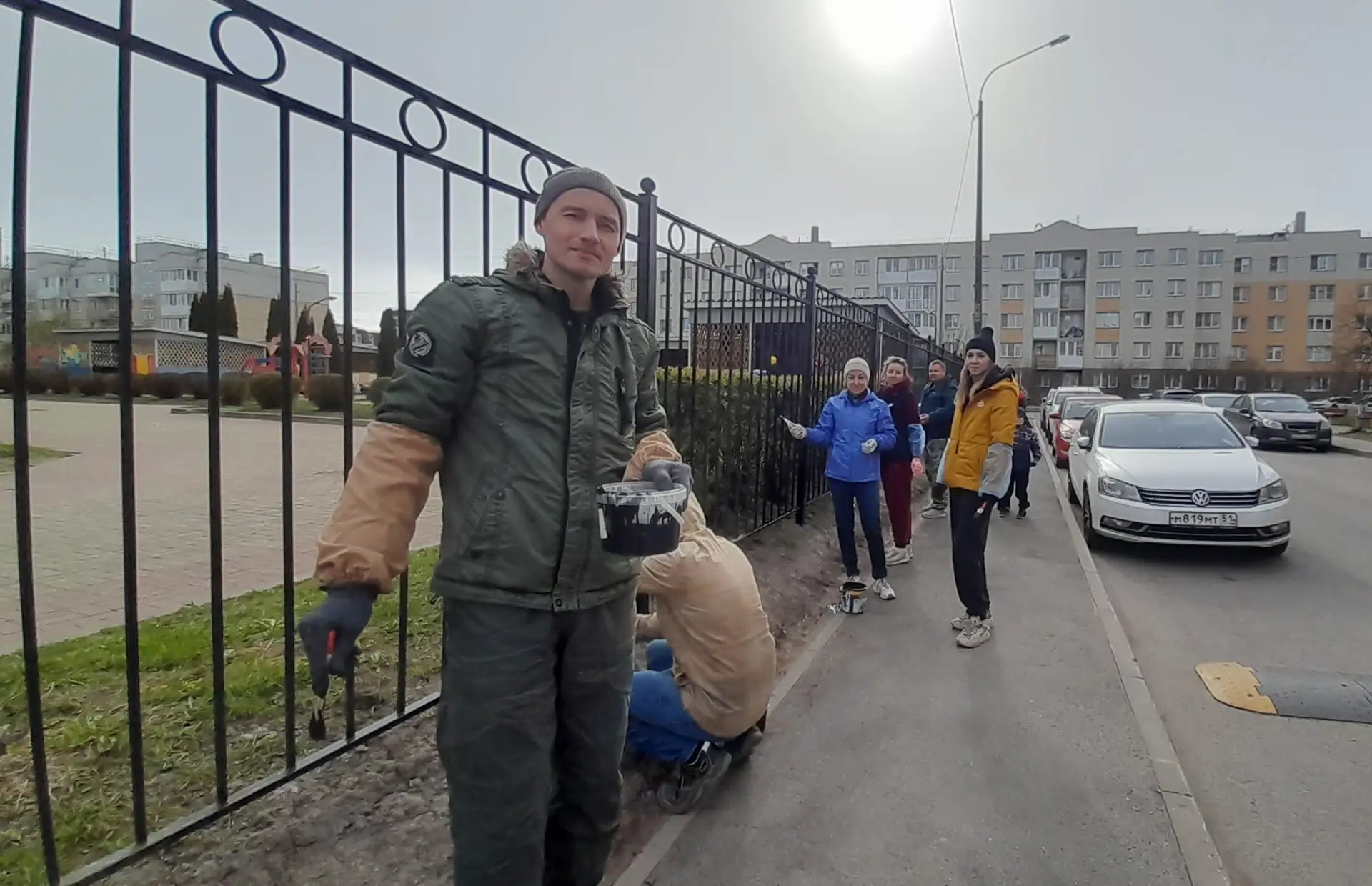 В детском саду прошёл субботник, в рамках которого были проведены работы как в помещении, так и на у